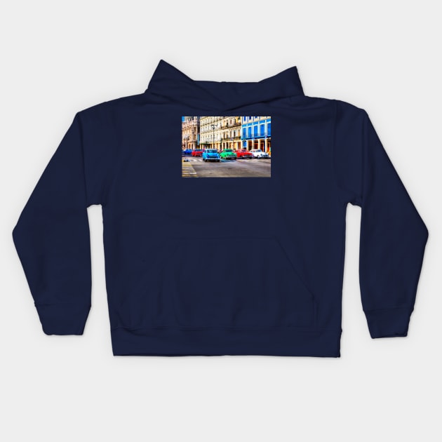 Cuba In A Nutshell Kids Hoodie by tommysphotos